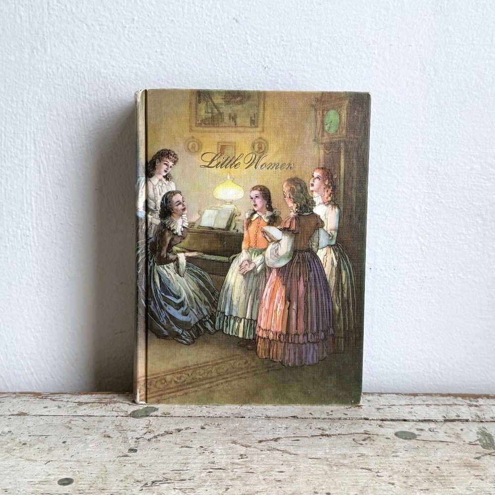 Little Women Louisa May Alcott 1981 Illustrated Junior Library Hardcover